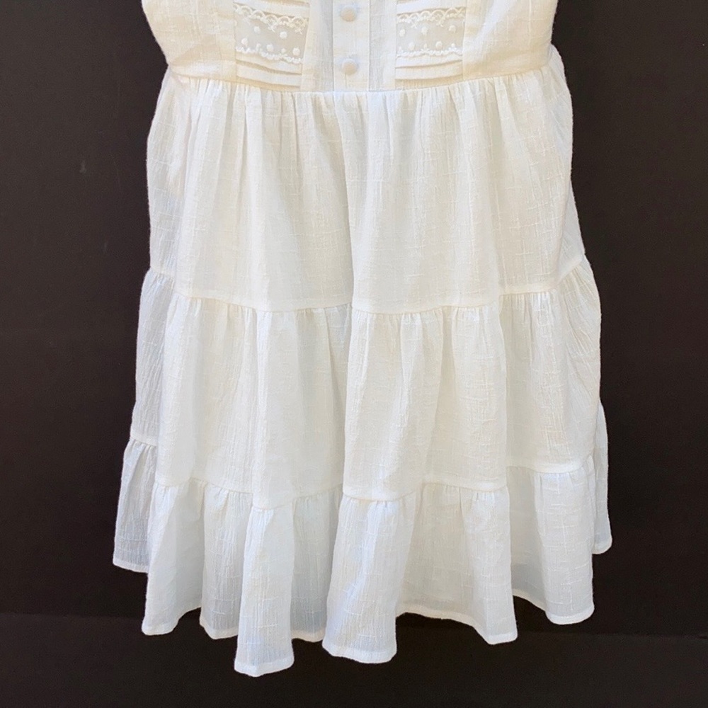 Princess Polly Size 6 White Dlaney Lace Dress - Picture 7 of 10